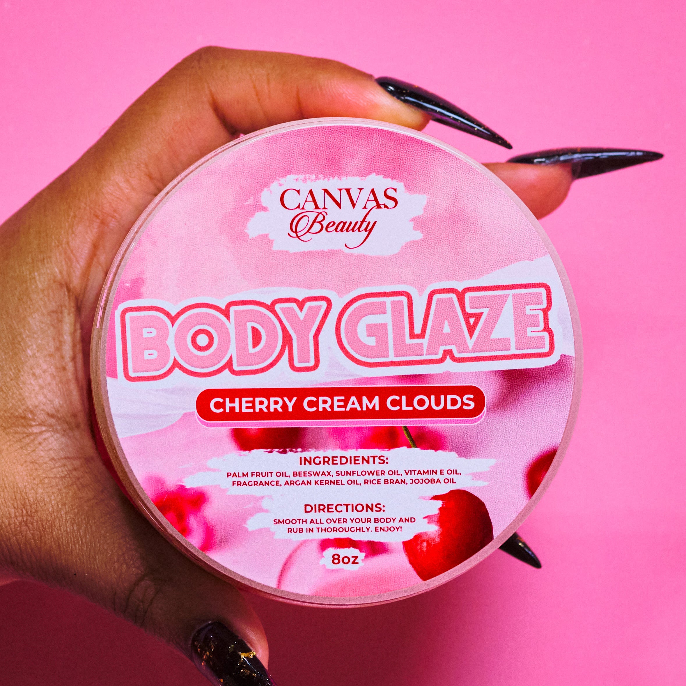NEW) BODY GLAZE: CHERRY CREAM CLOUDS – CANVAS BEAUTY BRAND