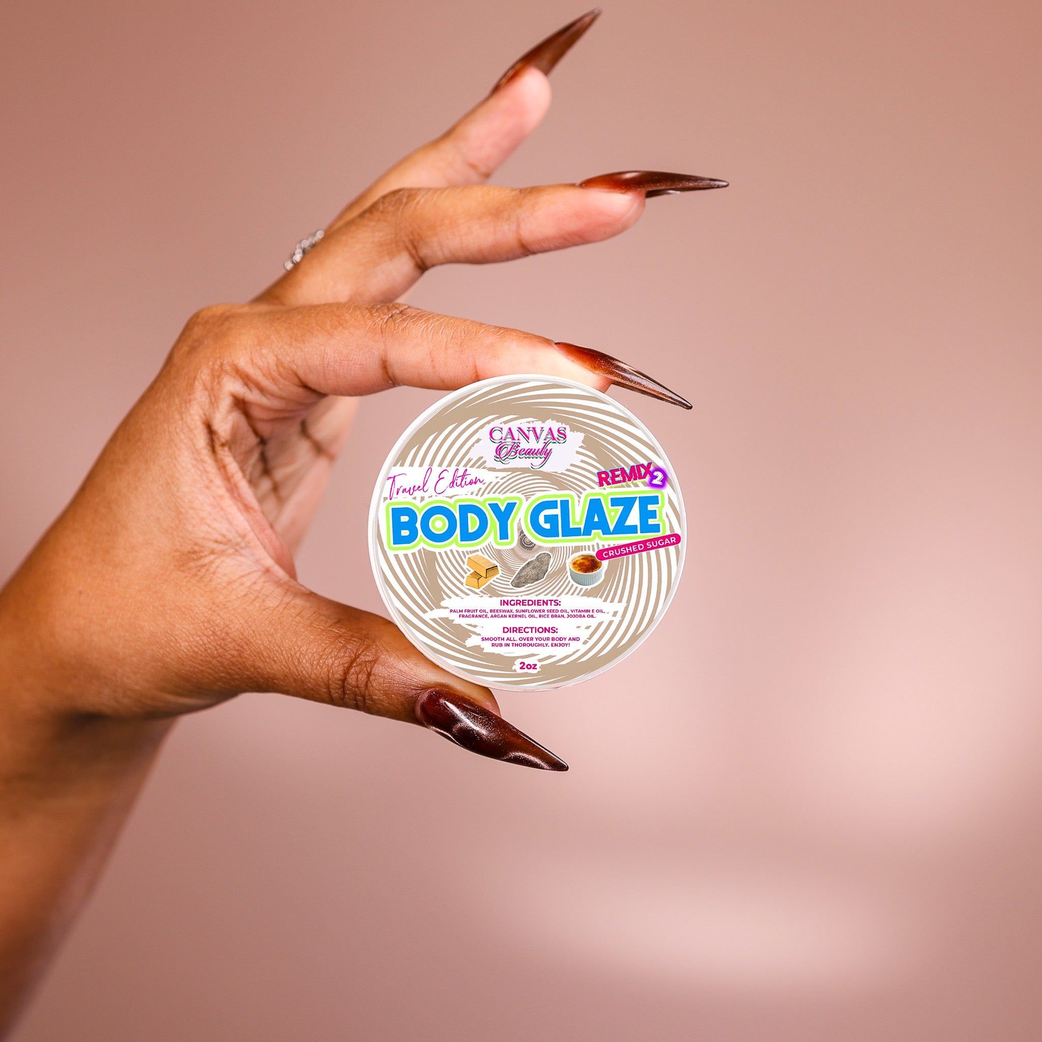 NEW) TRAVEL GLAZE: REMIX 2 CRUSHED SUGAR – CANVAS BEAUTY BRAND