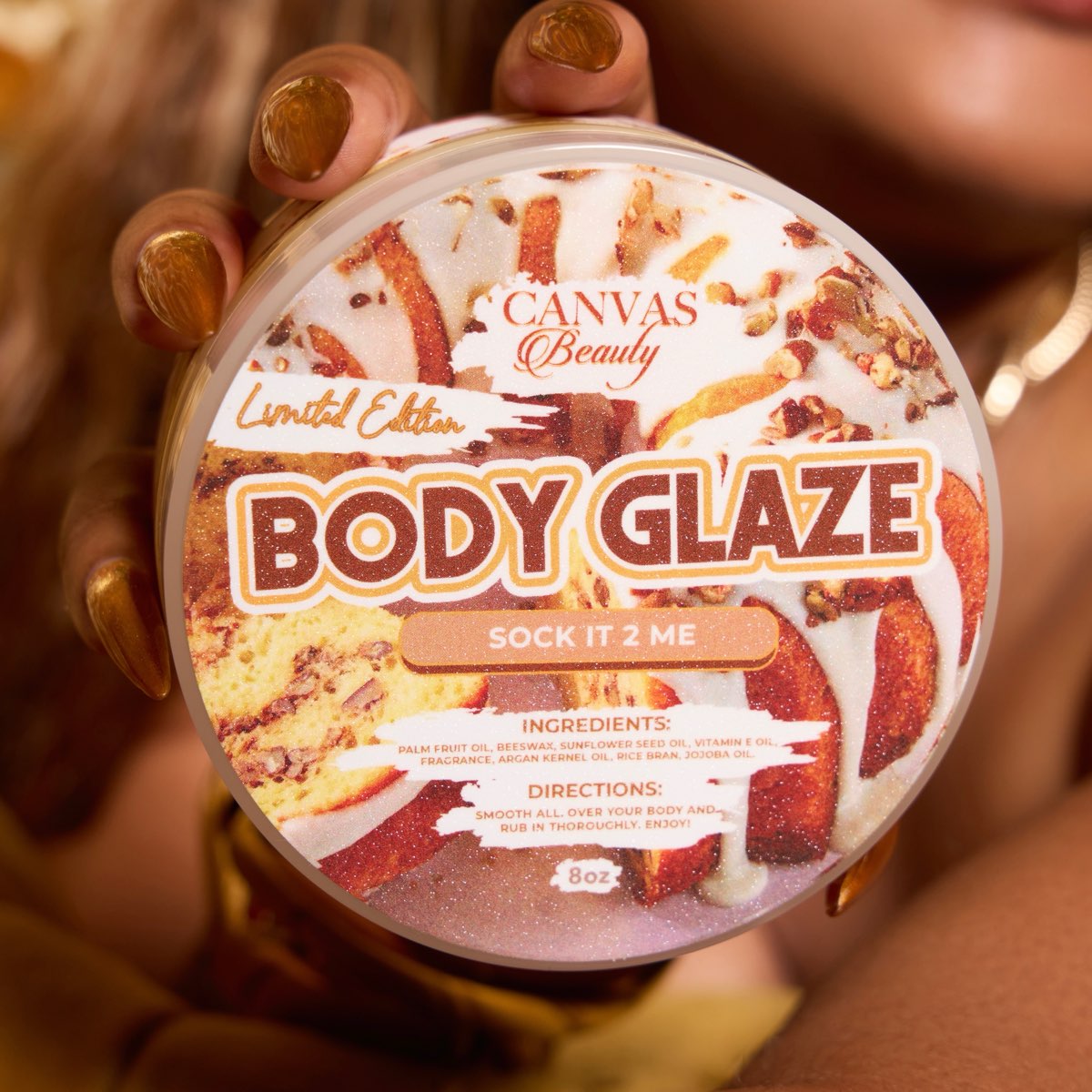 (NEW) BODY GLAZE: LIMITED EDITION SOCK IT 2 ME