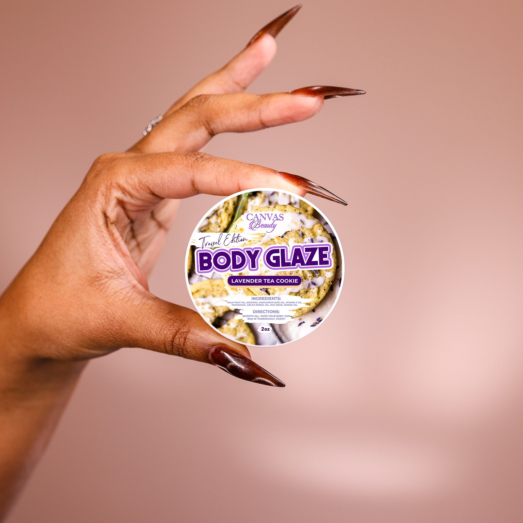 ボディ・フェイスケア ARTISTIC & CO. MISTY the Beauty Lese NEW) TRAVEL GLAZE: LAVENDER TEA COOKIE – CANVAS BEAUTY BRAND