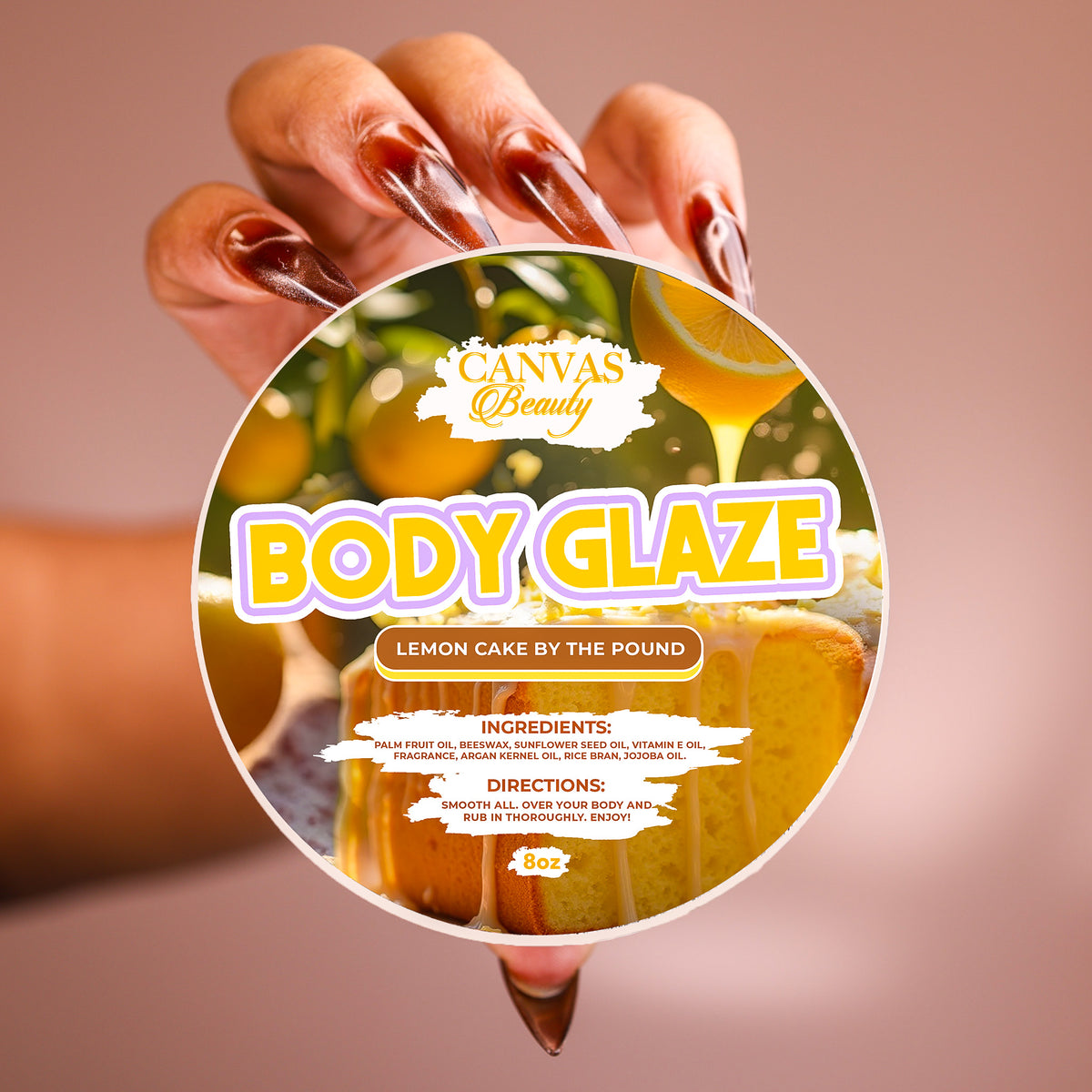 (NEW) BODY GLAZE: LEMON CAKE BY THE POUND