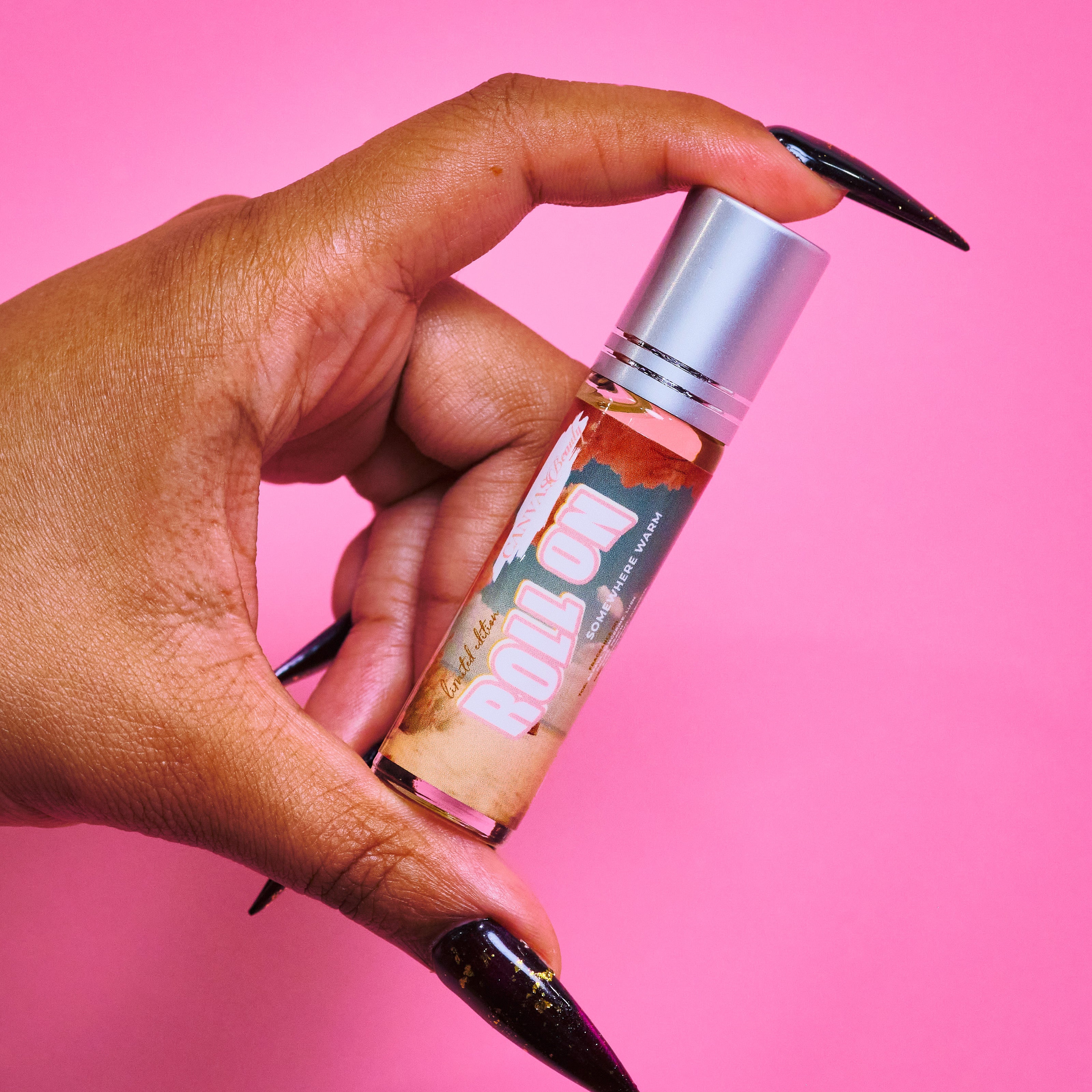 ROLL ON FRAGRANCE OIL: SOMEWHERE WARM – CANVAS BEAUTY BRAND