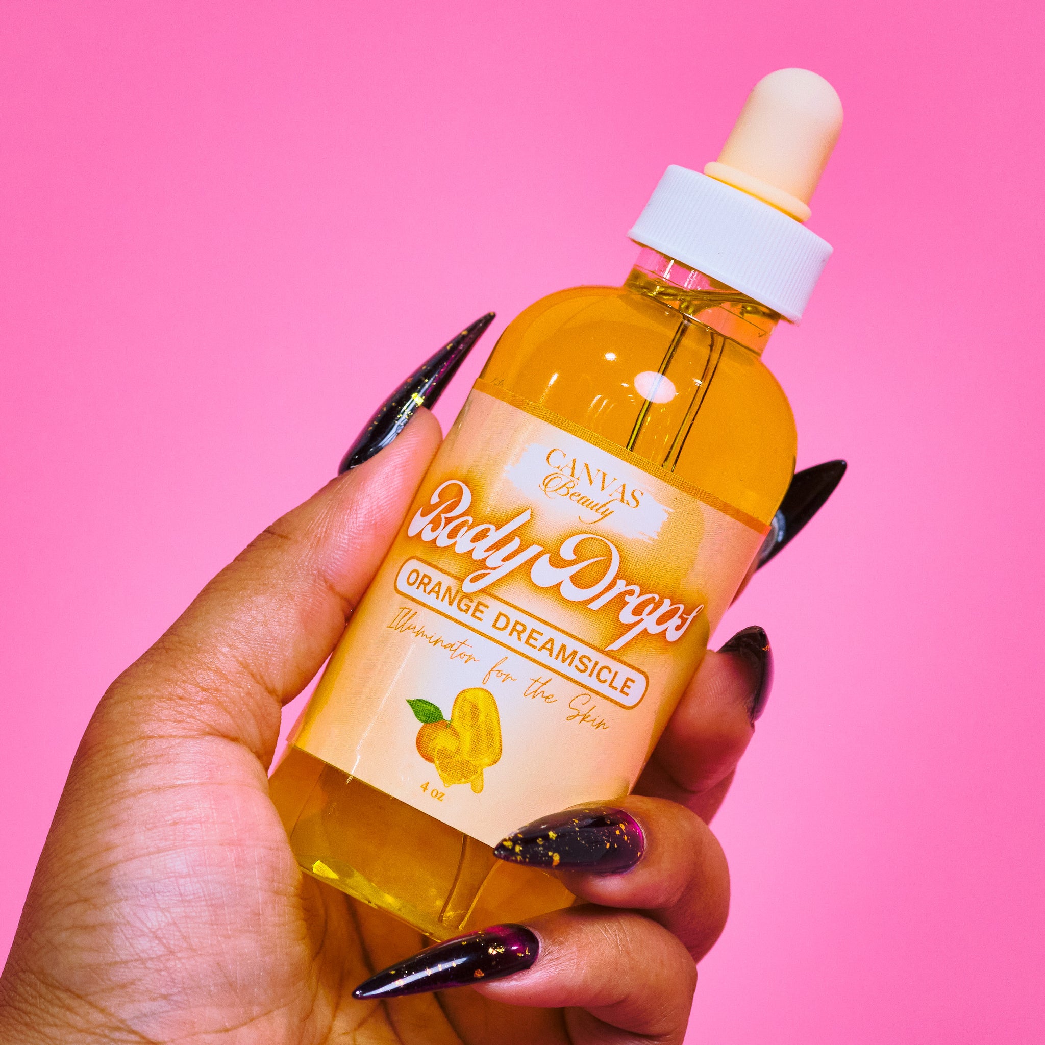 NEW) BODY DROPS: ORANGE DREAMSICLE CANVAS BEAUTY BRAND NEW) BODY DROPS: ORANGE DREAMSICLE CANVAS BEAUTY BRAND