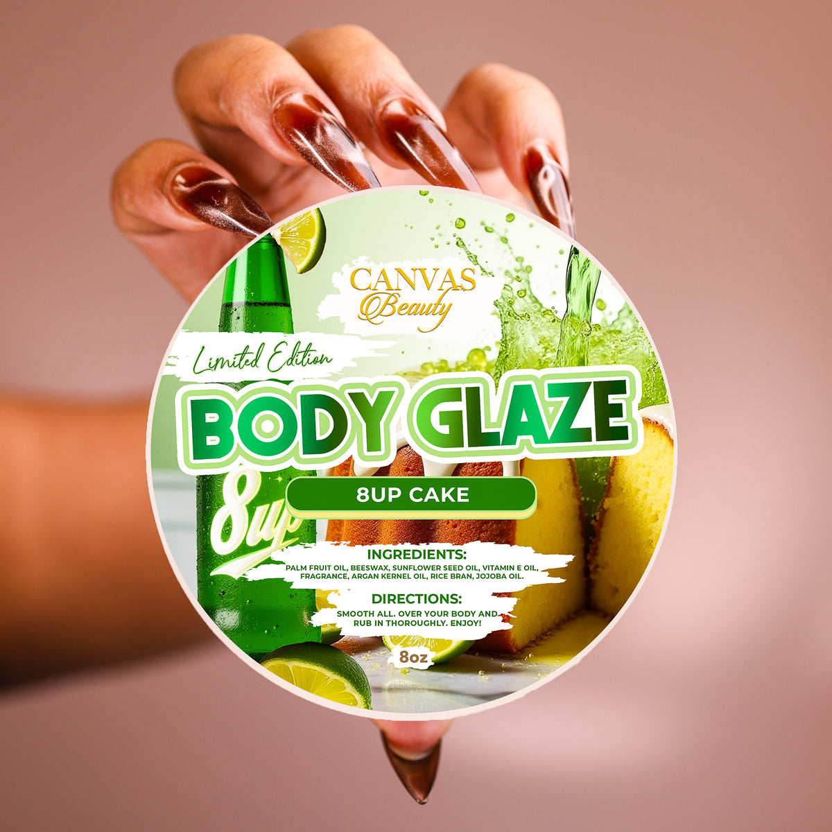 (NEW) BODY GLAZE: 8UP CAKE