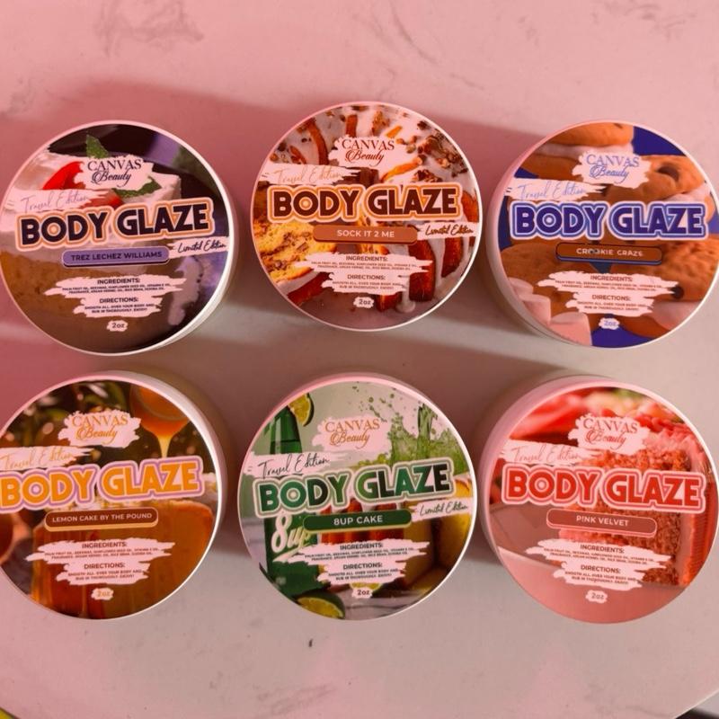 A Piece of Cake Travel Glaze Set of 6- 2oz