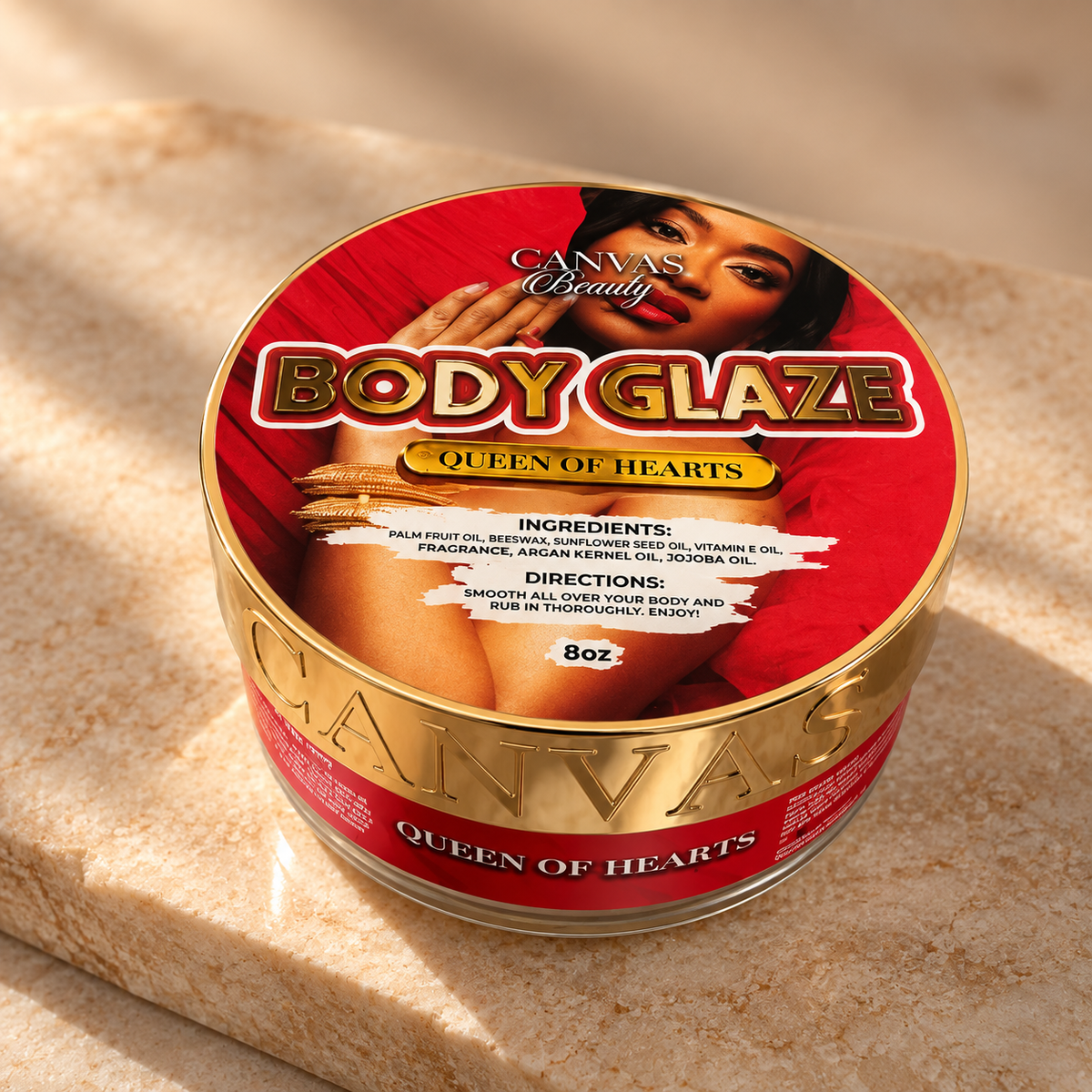 Exclusive Package Queen Of Hearts Body Glaze