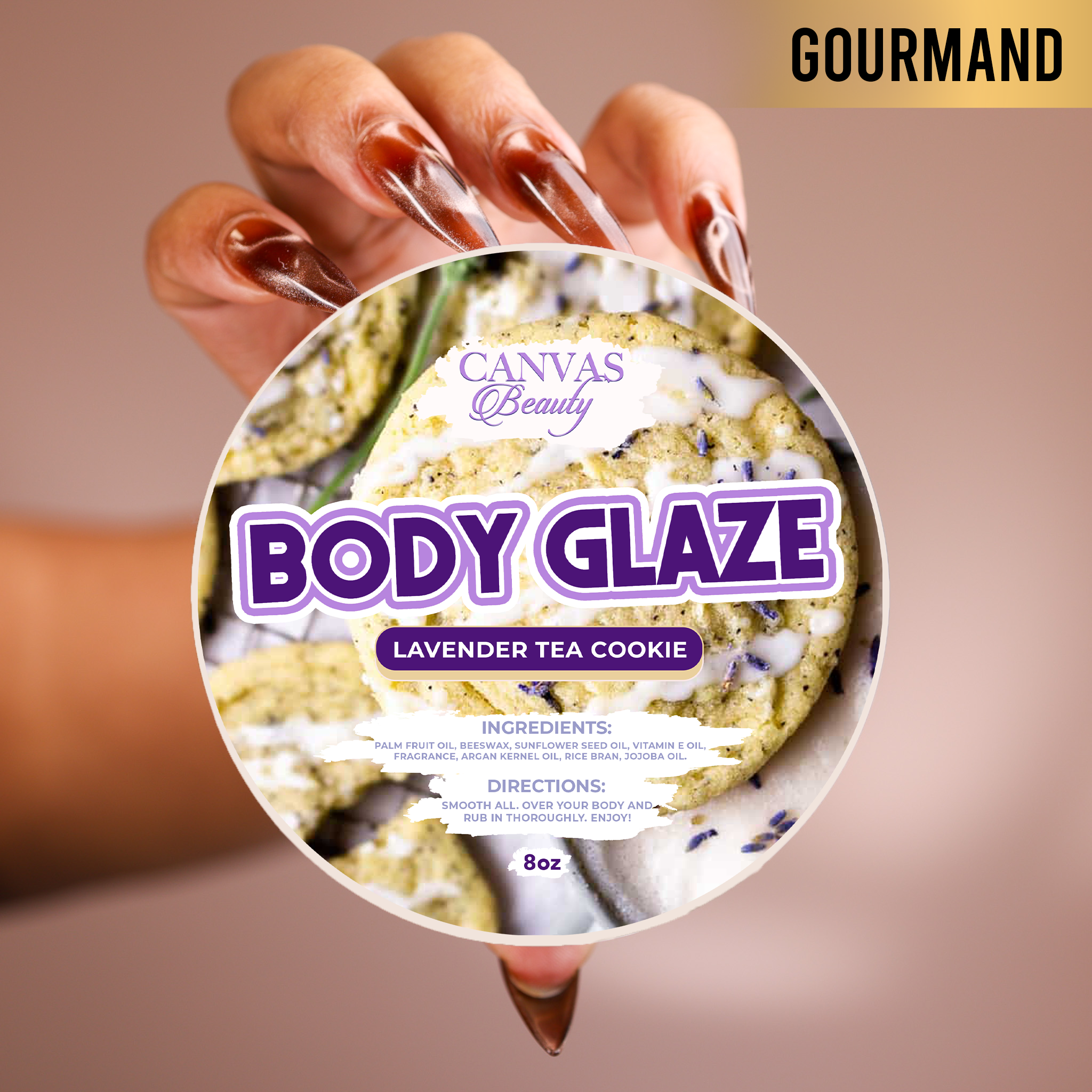 ボディ・フェイスケア ARTISTIC & CO. MISTY the Beauty Lese NEW) BODY GLAZE: LAVENDER TEA COOKIE – CANVAS BEAUTY BRAND