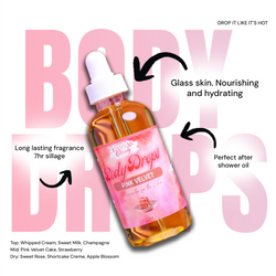 (NEW) BODY DROPS: LIMITED EDITION PINK VELVET