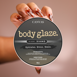 siamo body glaze canvas beauty