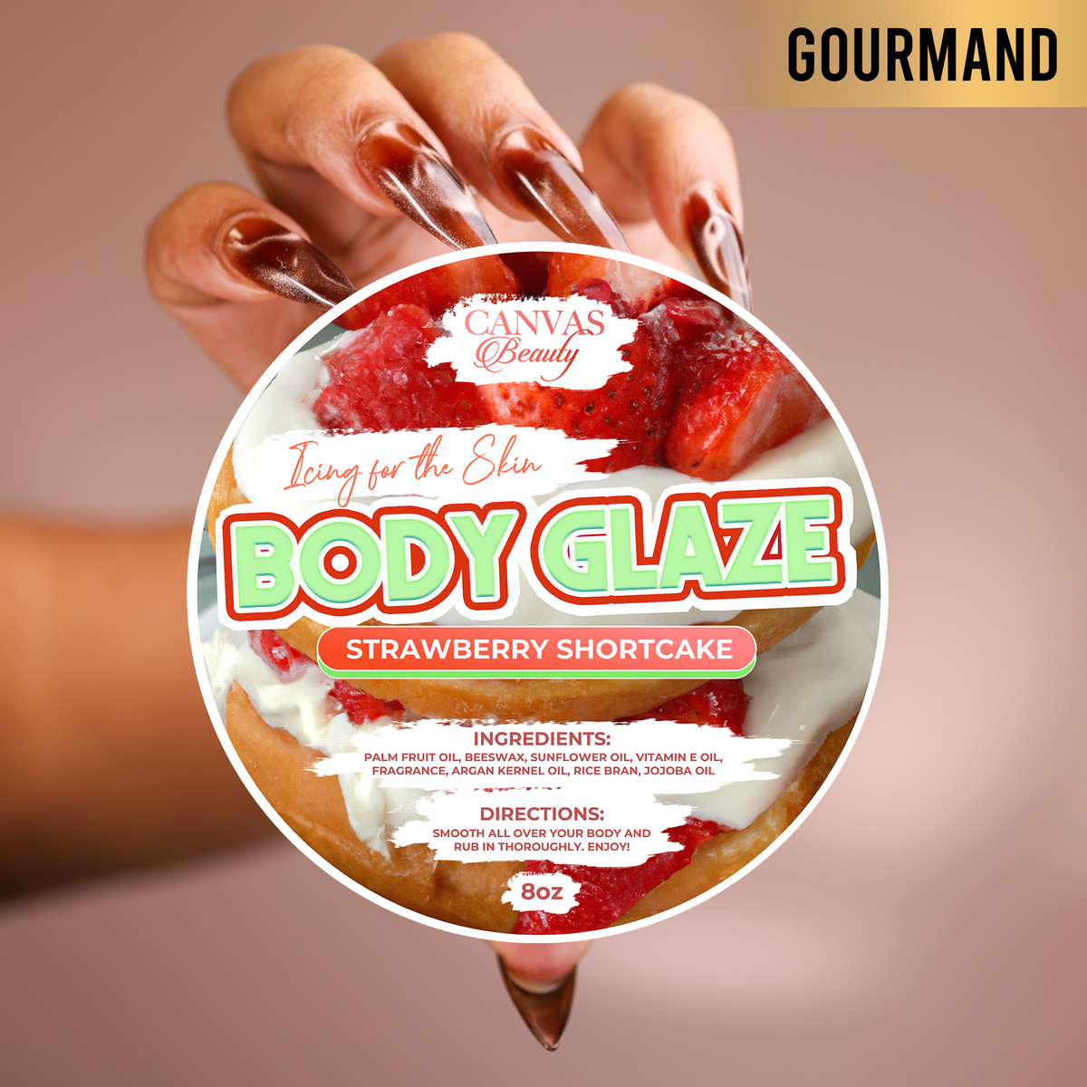 BODY GLAZE: STRAWBERRY SHORTCAKE