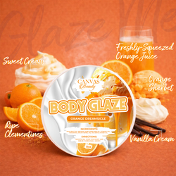 (NEW) BODY GLAZE: ORANGE DREAMSICLE
