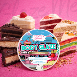 piece of cake body glaze canvas beauty