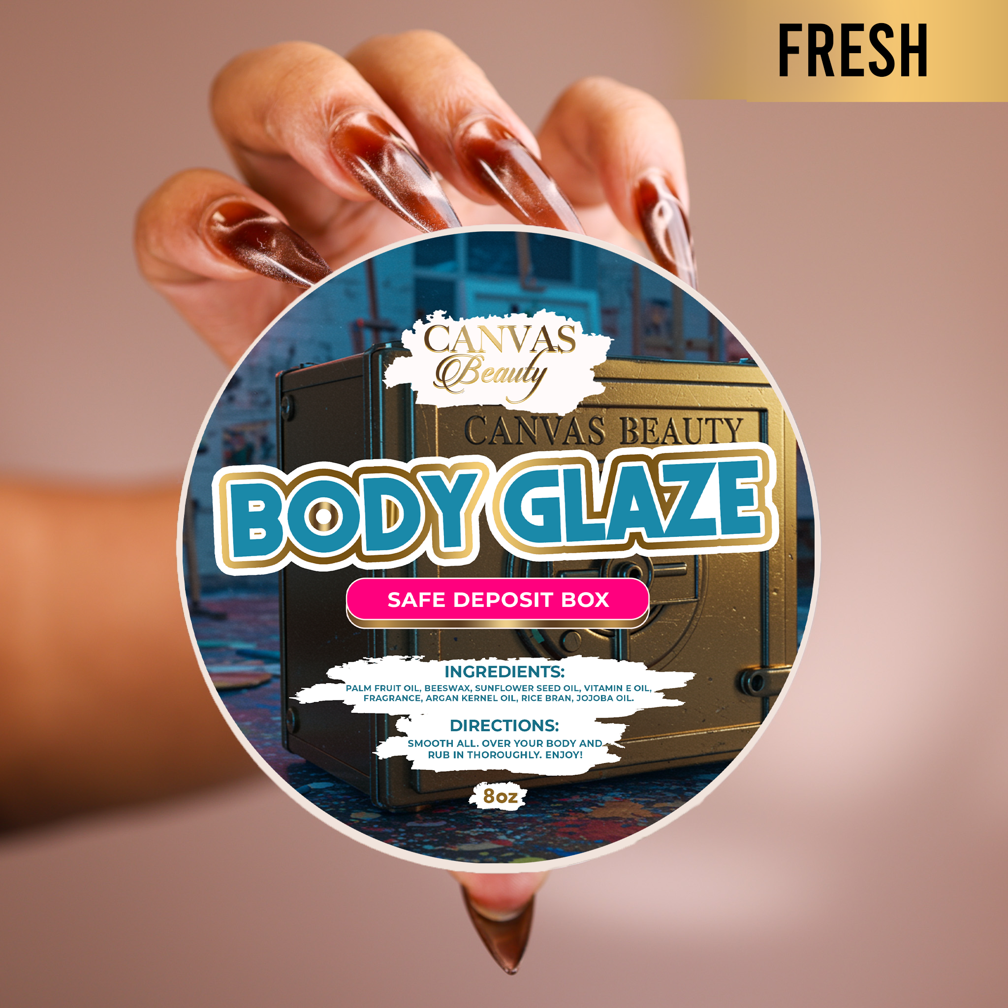 CANVAS BEAUTY: BODY GLAZE SAFE DEPOSIT BOX – CANVAS BEAUTY BRAND